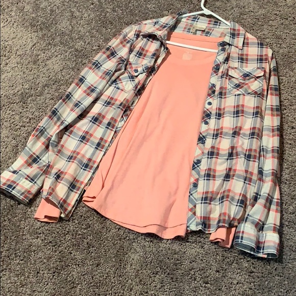Mossimo Supply Co. Tops - Flannel & long sleeve shirt bundle